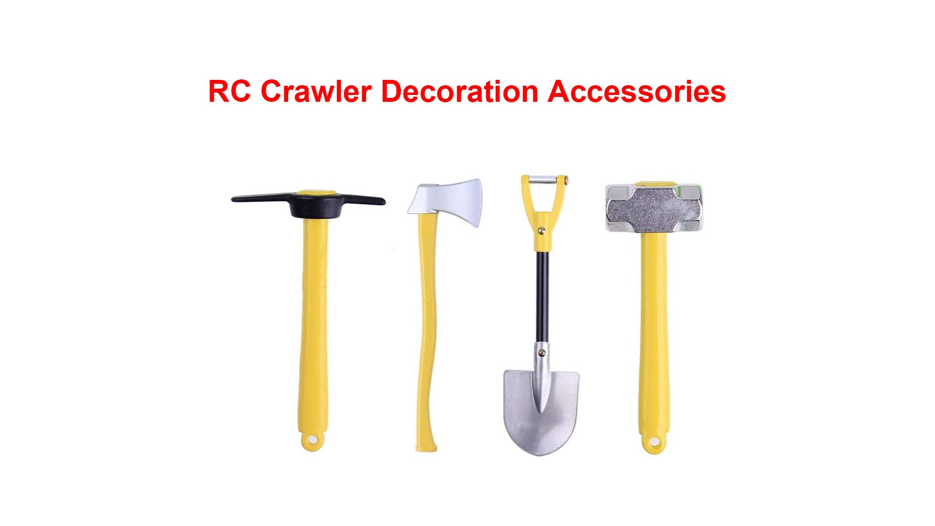Amazon.com: Metal Mini Shovel & Hammer & Axe & Pickaxe with